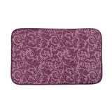 Elegance 2-Tone Hazel Floor + Bath Mat - Pheonix Tail (L-80 x W-50 cms)