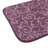 Elegance 2-Tone Hazel Floor + Bath Mat - Pheonix Tail (L-80 x W-50 cms)