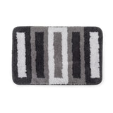 Elegance Simple Life Fawn Tri-Color Floor + Bath Mat (L-60 x W-40 cms)