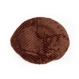 Luxe Cashmere Brown 3 Piece Bathroom Mats Set (L-80 x W-50 cms)