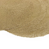Baroque Golden Elance Round 6 Table Mats Set
