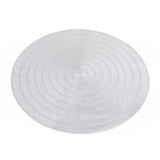 Baroque Silver Nine Round 6 Table Mats Set
