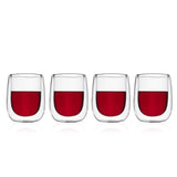 Double Wall Elegance Glass (250 ml) (Pack of 4)