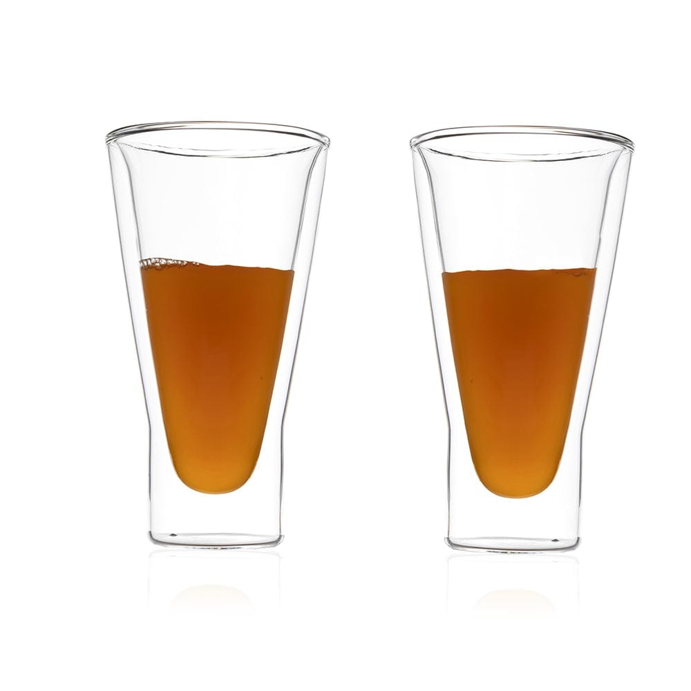 Double Wall Goblet Glass - 300 ml (Pack of 2)