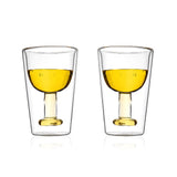 Double Wall Stylish Winestein Glass (200 ml) (Pack of 2)