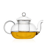 Tea Moments : Classy Green Tea Kettle with 4 Double Wall Mugs (150ml) Gift Set