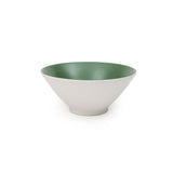 Sesame Matt Green Pastel Trumpet Ceramic Serving Bowl (8.2 Inch - 1150 ml)