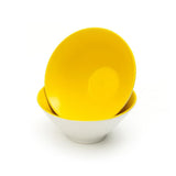 Sesame Matt Yellow Pastel Trumpet Ceramic Serving Bowl (8.2 Inch - 1150 ml)