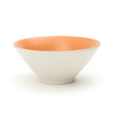 Sesame Matt Amber Pastel Trumpet Ceramic Serving Bowl (8.2 Inch - 1150 ml)