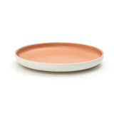 Matte Pastel Shallow 8 Inch Ceramic Plate (Sesame Series Matt Amber) (Pack of 2)