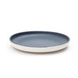 Matte Pastel Shallow 8 Inch Ceramic Plate (Sesame Series Matt Blue) (Pack of 2)