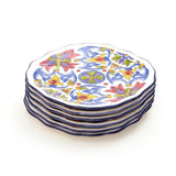 Tianzhu (India) Blue 9 Inch Ceramic Plate (Pack of 6)