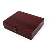 Luxe 9 Piece Wine Accessory Kit in Wooden Gift Box