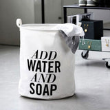 Add Water & Soap (Beige) Laundry Basket