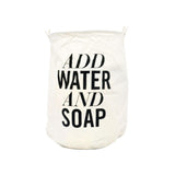Add Water & Soap (Beige) Laundry Basket
