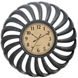 Decorative Allure Grande Wall Clock (Black) (Large)