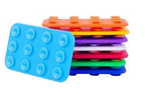 Multicolor Anti-Slip Silicone Vacuum Mat (Pack of 2)