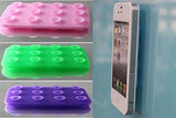 Multicolor Anti-Slip Silicone Vacuum Mat (Pack of 2)
