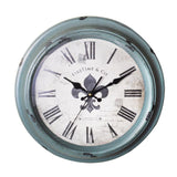 Antique Decorative Roman Wall Clock (Sky Blue)