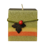 Green Square Soothing Aroma Candle Gift Pack