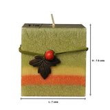Green Square Soothing Aroma Candle Gift Pack