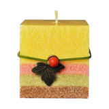 Yellow Square Soothing Aroma Candle Gift Pack