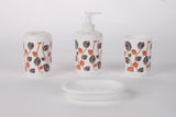 Autumn Leaves - 4 Piece Multicolor Bathroom Set