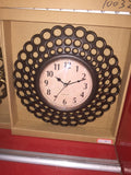 Rings Decorative Wall Clock (Black) (Small)