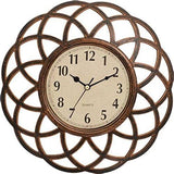 Scallops Decorative Wall Clock (Bronze) (Small)