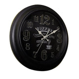 Classic Decorative Coffee Lover Wall Clock (Black)