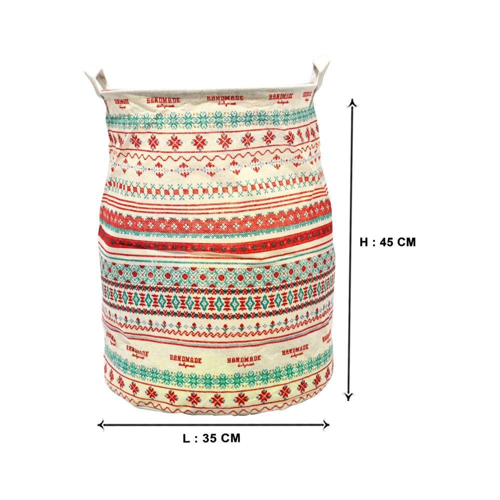 Colorful Laterals Laundry Basket