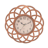 Scallops Decorative Wall Clock (Copper) (Small)