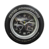 Cross Country Tyre Desk Alarm Clock