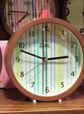 Shades of Green Desk Clock