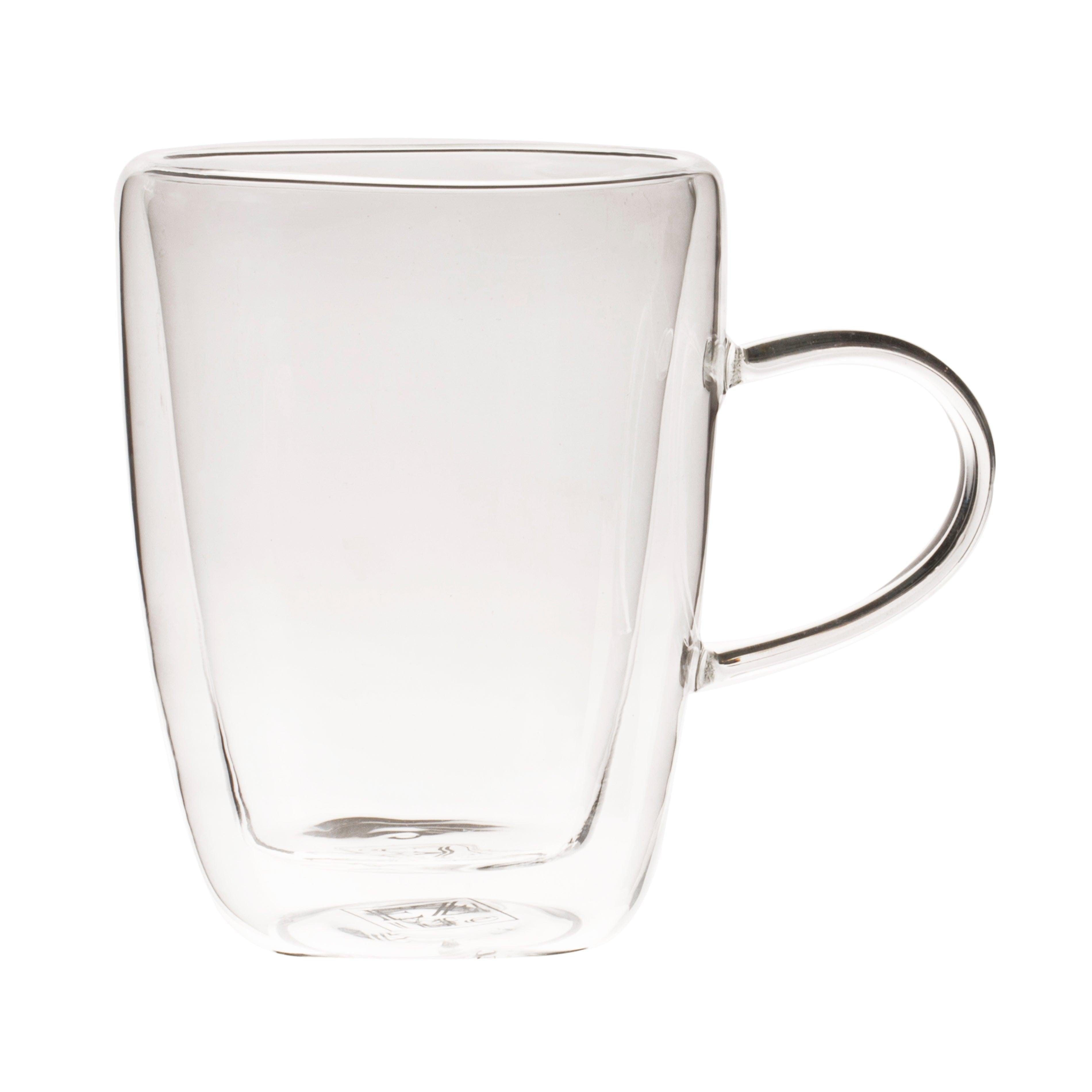 Double Wall Glass King Mugs (250 ml) (Pack of 2)