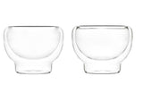 Double Wall Glass Zesty Serving Bowl (150 ml) (Pack of 4)
