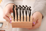 Funky Black Nails Part Picks (Pack of 18)