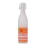 Opaque Glass Bottle with Cork (1000 ml) (Mix Colors)