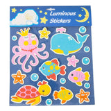 Glow In Dark - Sea Life - 3D Wall Decor Stickers