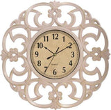 Decorative Graceful Grande Wall Clock (Vintage Pink) (Large)