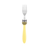 Funky Kids Cutlery Set - Bee (Yellow) (2 Piece Set)