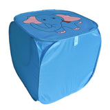 Kids Storage Cube - Blue Elephant