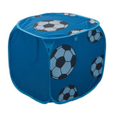 Kids Storage Cube - Blue Football