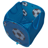 Kids Storage Cube - Blue Football