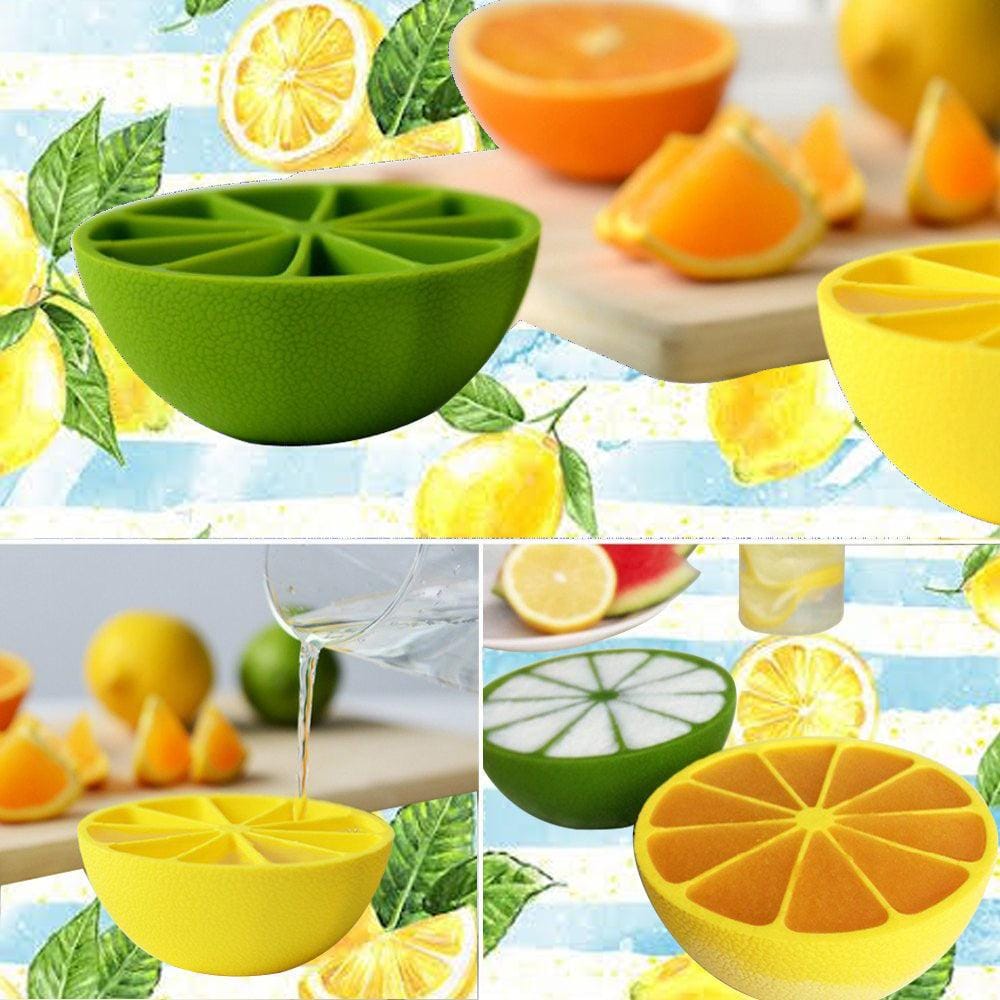 Silicone Lemon Shaped Ice Tray