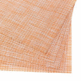 Malakos Bold 6 Washable Table Mat Set (Peach)