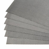 Malakos Bold 6 Washable Table Mat Set (Silver & Gray)