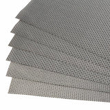 Malakos Bold 6 Washable Table Mat Set (Silver & Gray)