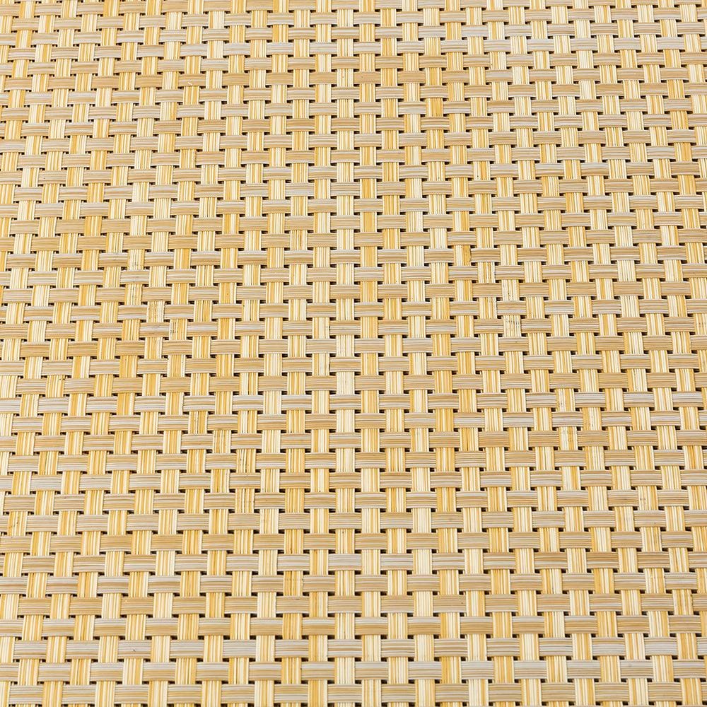 Malakos Checkered 6 Washable Table Mat Set (Pine Brown)