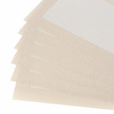 Malakos Concentrix 6 Washable Table Mat Set (Oat Brown)